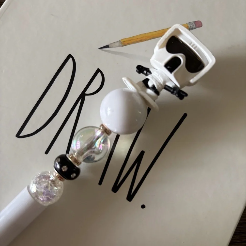 Disney Doorables: Star Wars: Scout Trooper handmade beaded pen